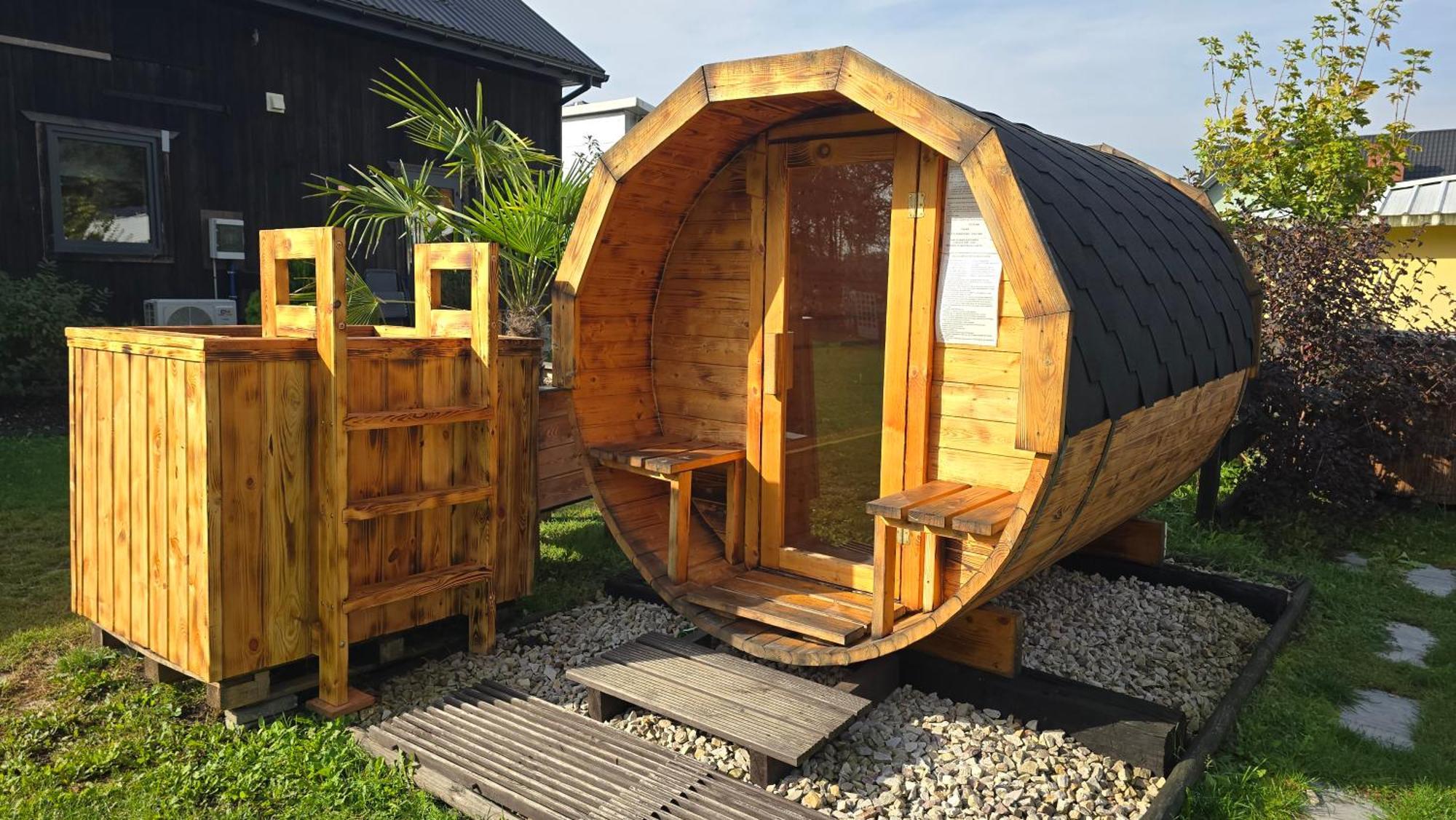 Vip Village Woda Rower - Podgrzewany Basen, Balia, Sauna Bauernhof *